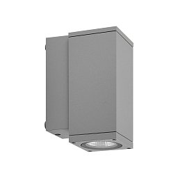 Obrázek pro produkt Deko-Light nástěnné přisazené svítidlo - ShoreLine Pro hranaté, 6 W, DIM, 3000/4000 K, světlešedá - LIGHT IMPRESSIONS