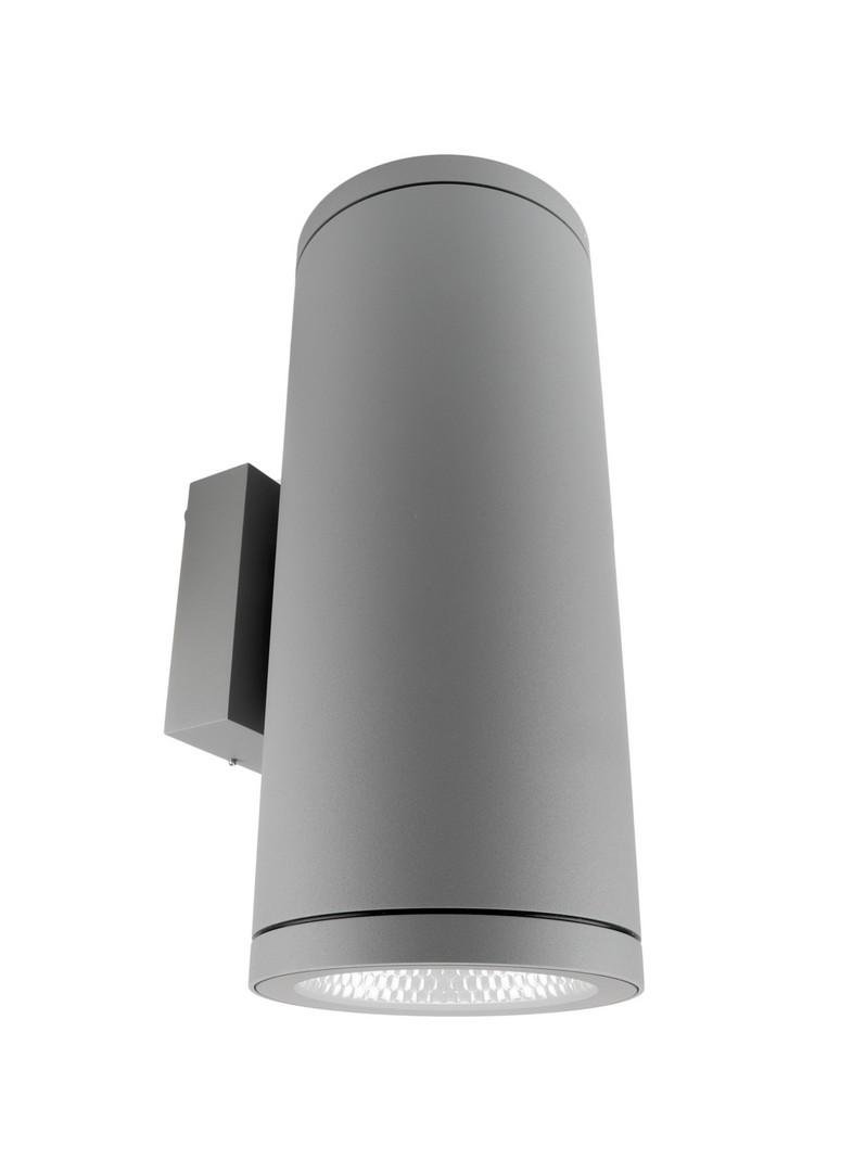 IMPR 731175 Deko-Light nástěnné přisazené svítidlo - ShoreLine Pro kulaté Up+Down, 31 W, DIM, 3000/4000K, světlešedá - LIGHT IMPRESSIONS