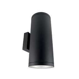 Obrázek pro produkt Deko-Light nástěnné přisazené svítidlo - ShoreLine Pro kulaté Up+Down, 54 W, DIM, 3000/4000K, tmavěšedá - LIGHT IMPRESSIONS