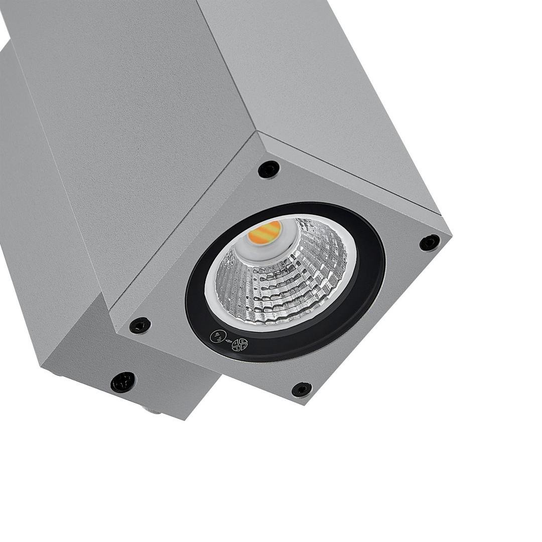IMPR 731208 Deko-Light nástěnné přisazené svítidlo - ShoreLine Pro hranaté Up+Down, 7,5 W, 3000/4000 K, DIM, světlešedá (obrázek 8)