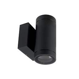 Obrázek pro produkt Deko-Light nástěnné přisazené svítidlo - ShoreLine Pro kulaté Up+Down, 2x max. 7,5 W GU10, tmavěšedá - LIGHT IMPRESSIONS