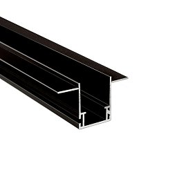 Obrázek pro produkt Deko-Light profil - Combo montážní fasádní profil s křídly, 3mm, 3m černá - LIGHT IMPRESSIONS