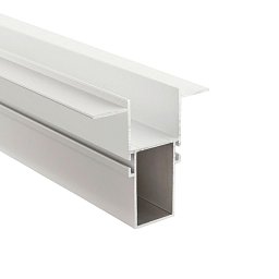 Obrázek pro produkt Deko-Light profil - Combo fasádní profil s prostorem pro trafo s křídly, 3mm, 1m bílá - LIGHT IMPRESSIONS