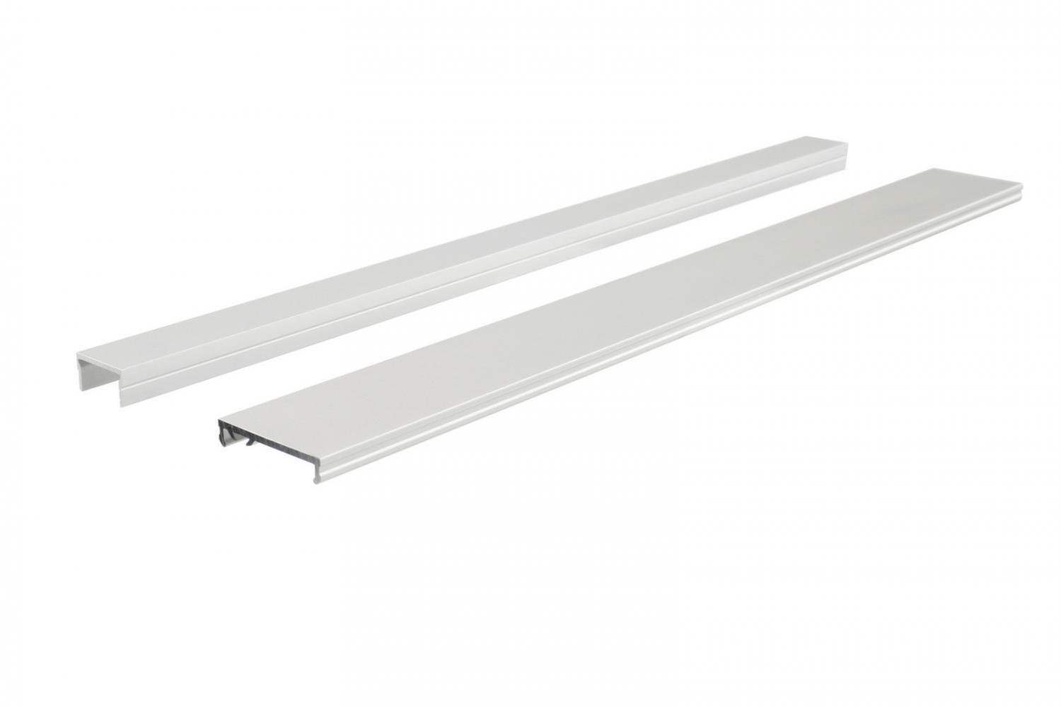 IMPR 988207 Deko-Light profil kryt - Plano ES a MS Uplight prázdný segment, alu elox - LIGHT IMPRESSIONS