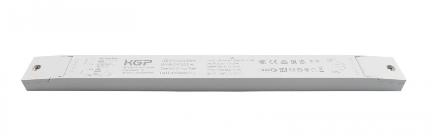 IMPR 872147 KGP napájení (CV, DC) stmívatelné - KGP, Long-Flat, DIM, CV, LV60W24CG2 DALI - LIGHT IMPRESSIONS