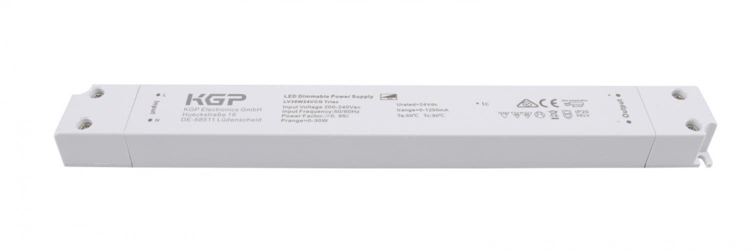 IMPR 862277 KGP napájení (CV, DC) stmívatelné - KGP, Long-Flat, DIM, CV, LV30W24CG Triac - LIGHT IMPRESSIONS
