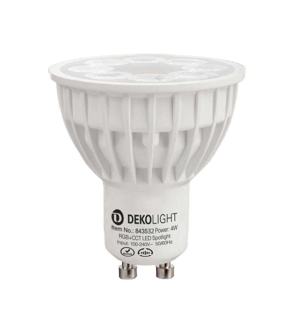 IMPR 843532 Deko-Light LED žárovka - RF-smart, GU10, RF+Zigbee, 4 W, RGB+2700-6500 K, 25 st. - LIGHT IMPRESSIONS