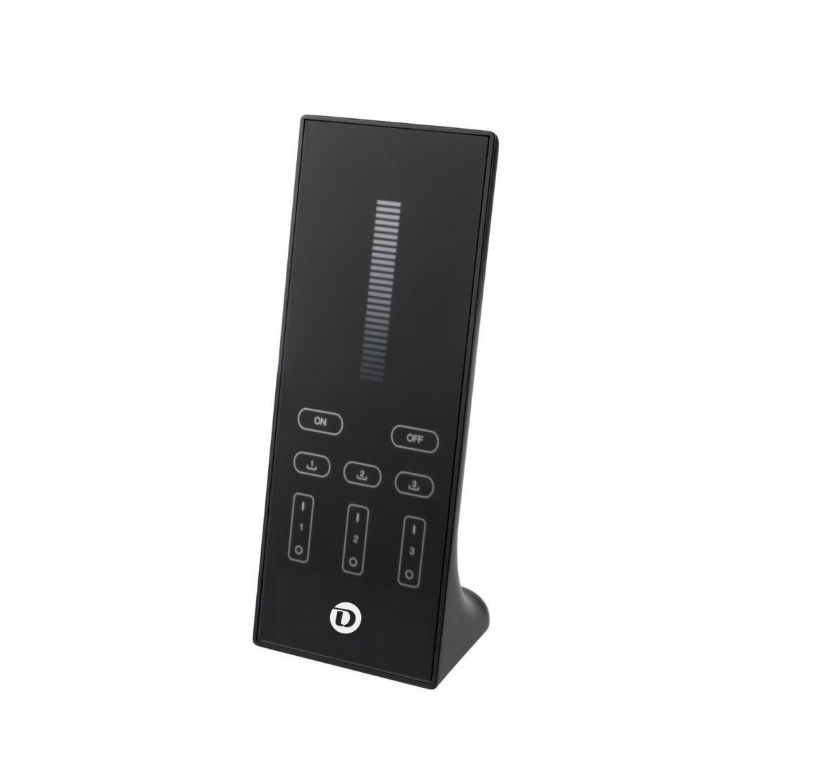 IMPR 843523 Deko-Light RF dálkové ovládání - RF-smart, černé, 3 zóny, Single - LIGHT IMPRESSIONS