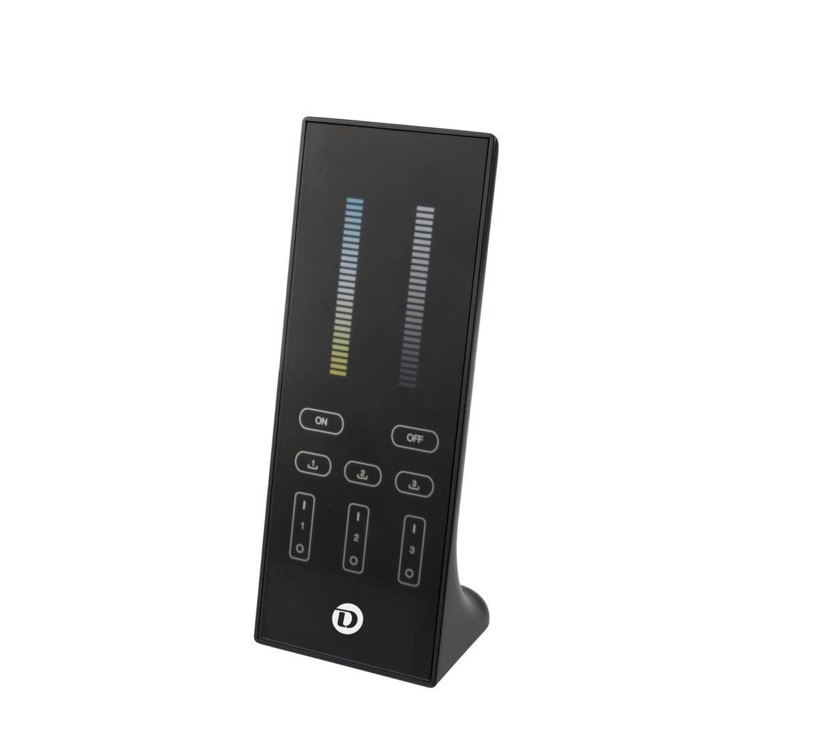 IMPR 843524 Deko-Light RF dálkové ovládání - RF-smart, černé, 3 zóny, Single/CCT - LIGHT IMPRESSIONS