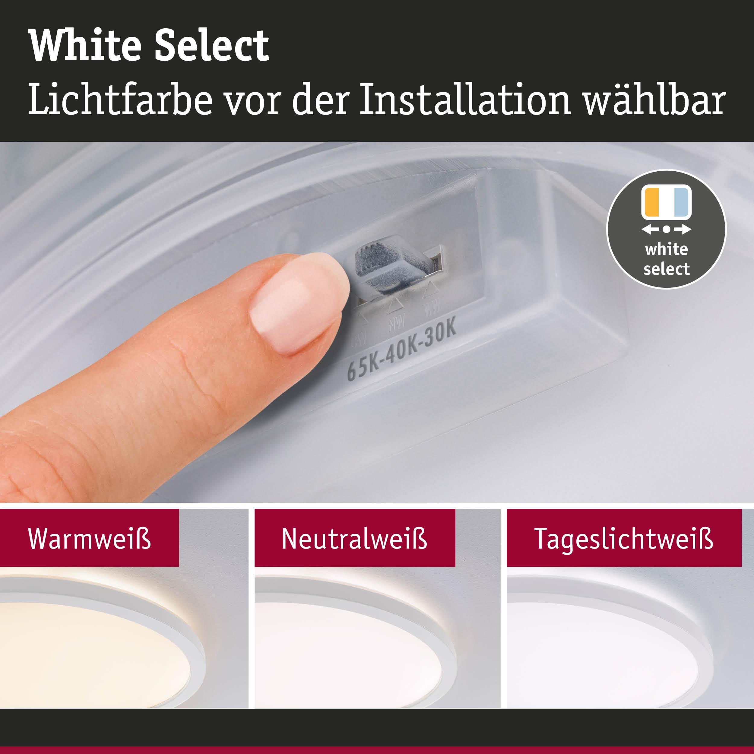 P 71275 LED Panel Atria Shine IP44 kruhové 298mm 14,8W 3000 - 6500K bílá - PAULMANN (obrázek 4)