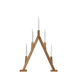 Obrázek pro produkt Bjurfors dřevěný vánoční svícen 77 cm - Markslöjd