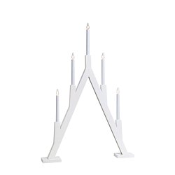 Obrázek pro produkt Bjurfors bílý svícen 77 cm - Markslöjd