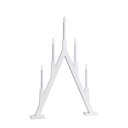 Obrázek pro produkt Bjurfors bílý svícen 77 cm - Markslöjd