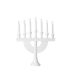 Obrázek pro produkt Torpa adventní bílý svícen - Markslöjd