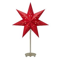 Obrázek pro produkt Saturnus červená hvězda na stůl 35 cm - Markslöjd