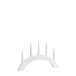 Obrázek pro produkt Atle bílý svícen 5 žárovek - Markslöjd