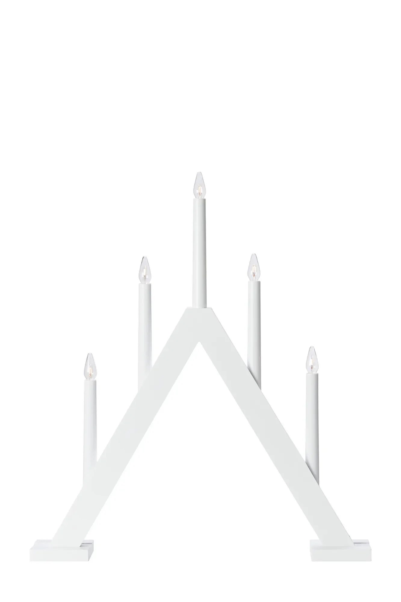 MAR 706222 Ariele adventní bílý svícen 47 cm - Markslöjd