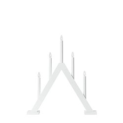 Obrázek pro produkt Ariele adventní bílý svícen 47 cm - Markslöjd