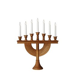 Obrázek pro produkt Torpa hnědý adventní svícen - Markslöjd