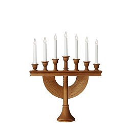 Obrázek pro produkt Torpa hnědý adventní svícen - Markslöjd