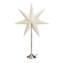 Obrázek pro produkt Baroque bílá hvězda na stůl - Markslöjd