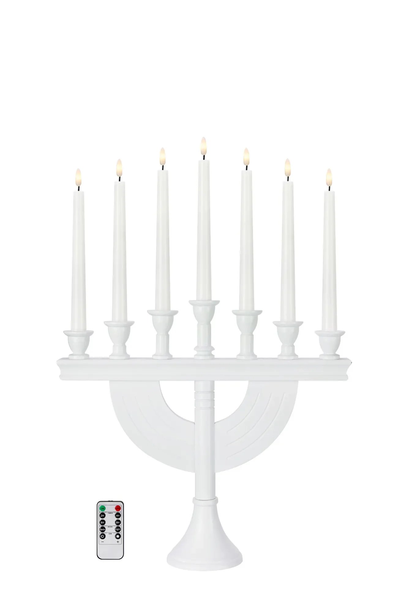 MAR 706319 Torpa adventní bílý svícen na baterie - Markslöjd