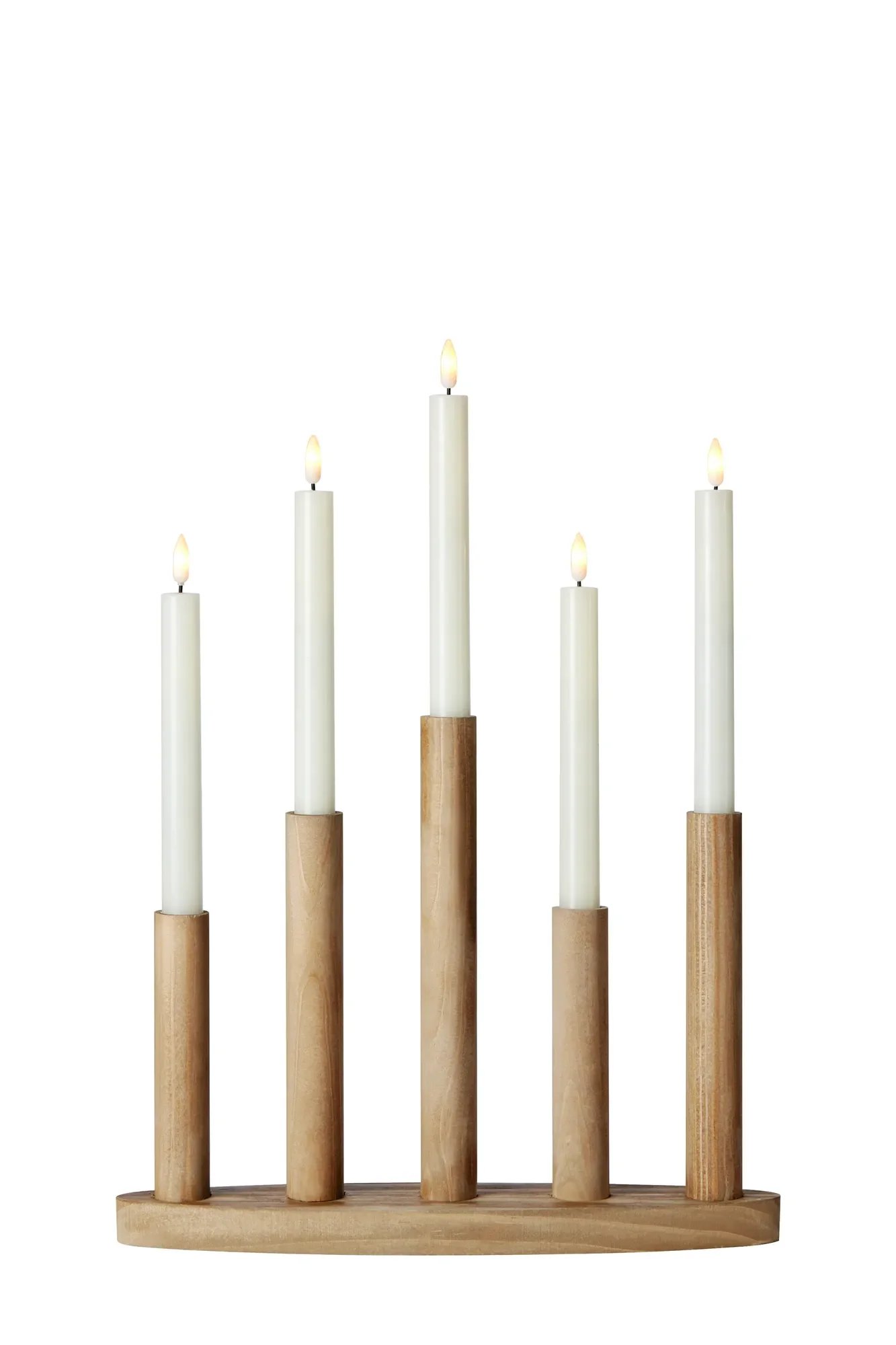 MAR 706289 Milo bezdrátový adventní hnědý svícen - Markslöjd