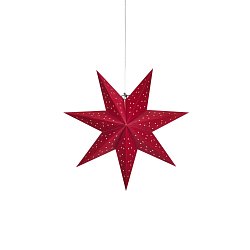 Obrázek pro produkt Blink červená závěsná hvězda 45 cm - Markslöjd