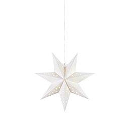 Obrázek pro produkt Blank bílá závěsná hvězda 45 cm - Markslöjd