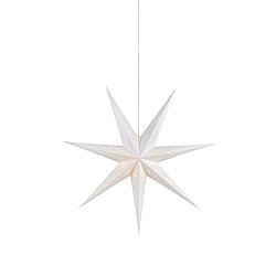 Obrázek pro produkt Solvalla bílá závěsná hvězda 75 cm Slim - Markslöjd