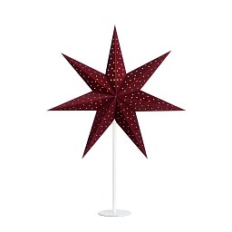 Obrázek pro produkt Clara červená hvězda na stůl - Markslöjd