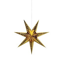 Obrázek pro produkt Nanna zlatá závěsná hvězda 75 cm - Markslöjd