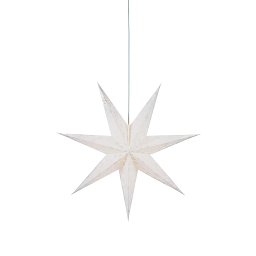 Obrázek pro produkt Aratorp bílá závěsná hvězda 75 cm - Markslöjd