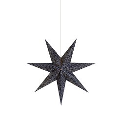 Obrázek pro produkt Baroque modrá závěsná hvězda 75 cm - Markslöjd