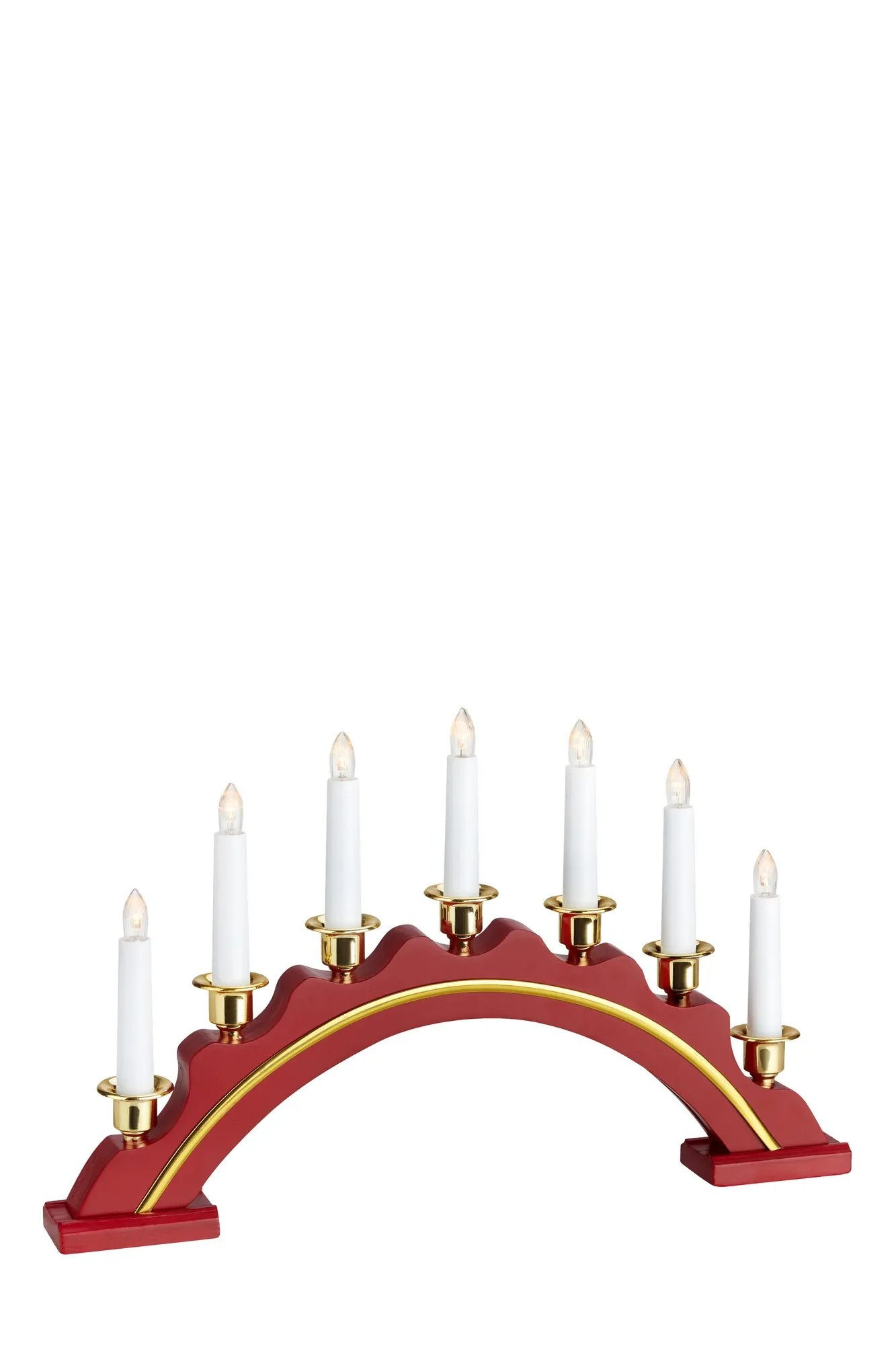 MAR 704769 Celine adventní červený svícen LED - Markslöjd