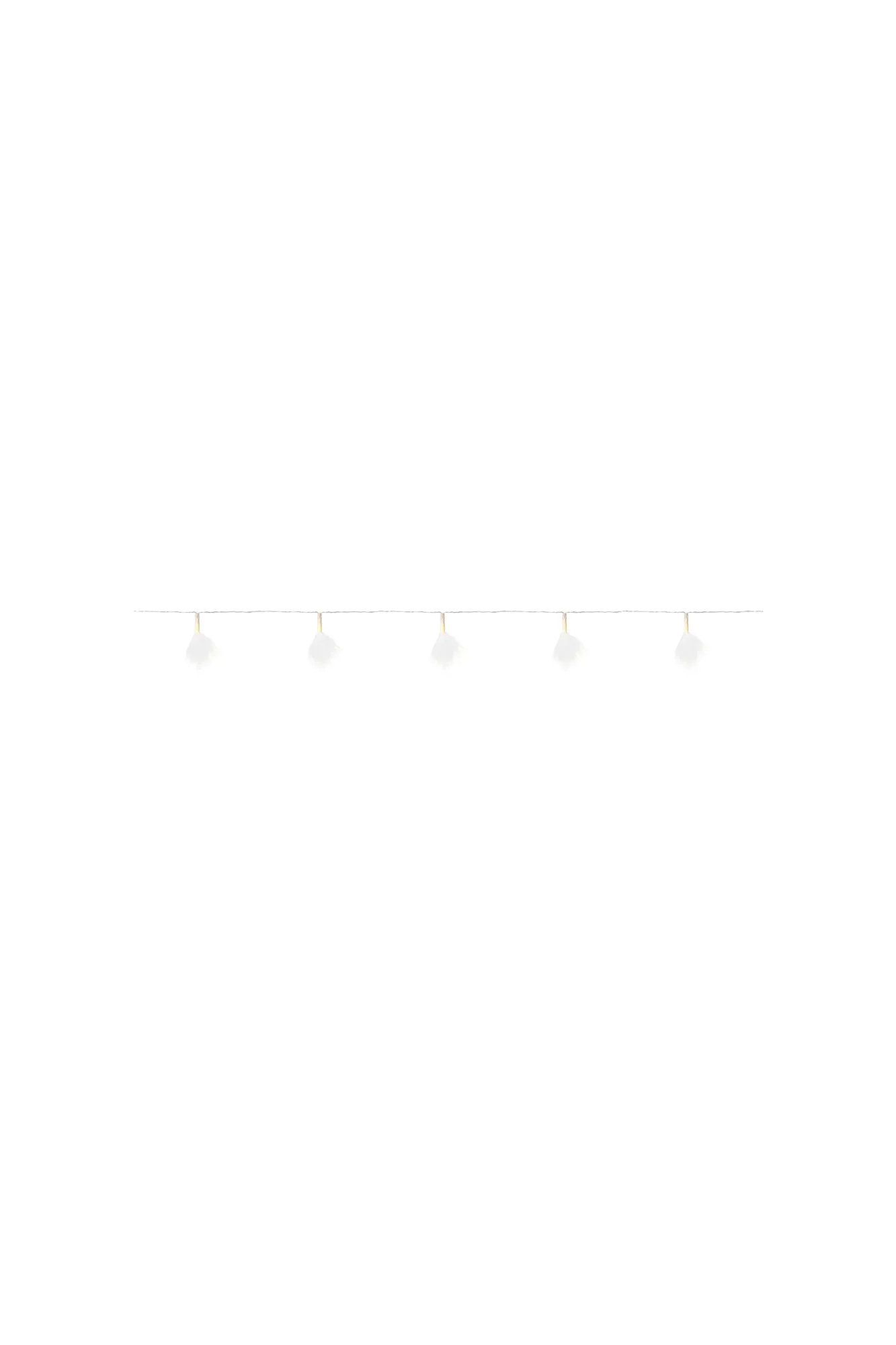 MAR 704857 Dun LED řetěz bílý s peřím - Markslöjd