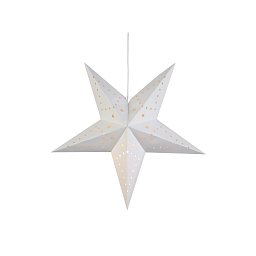 Obrázek pro produkt Mikke bílá závěsná hvězda 45 cm - Markslöjd
