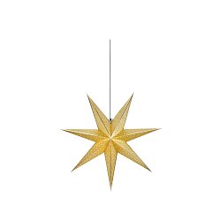 Obrázek pro produkt Glitter zlatá závěsná hvězda 45 cm - Markslöjd