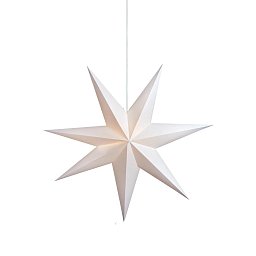 Obrázek pro produkt Duva bílá závěsná hvězda 100 cm - Markslöjd