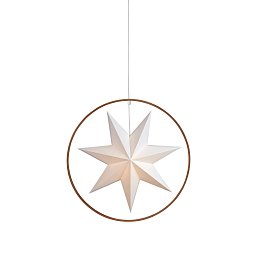 Obrázek pro produkt Speranza vánoční hnědá závěsná hvězda - Markslöjd