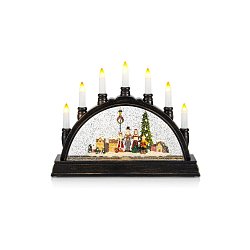 Obrázek pro produkt Karsten hnědý adventní svícen - Markslöjd