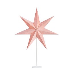 Obrázek pro produkt Clara růžová hvězda na stůl - Markslöjd