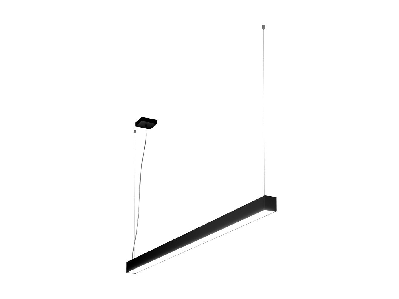 LED2 3238253EM LED2 Závěsné svítidlo NOLI II 150 P-Z, B 40-60W 3000K/3500K/4000K Emergency 3h černá - LED2 Lighting (obrázek 3)