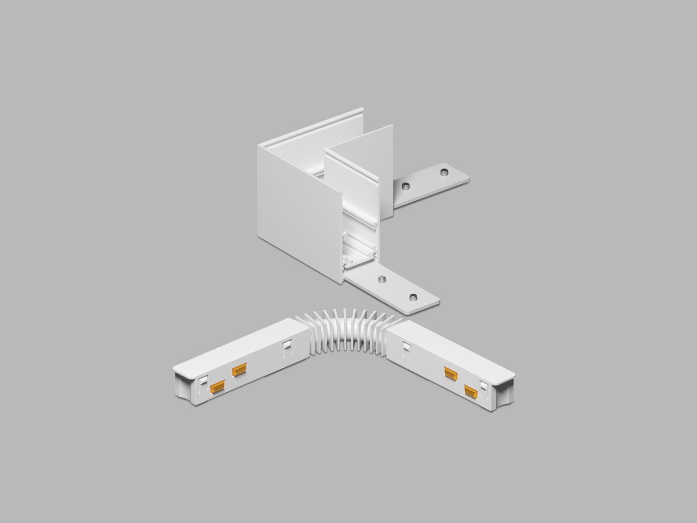 LED2 6523101 LED2 MAG II CORNER-H, W DALI bílá - LED2 Lighting