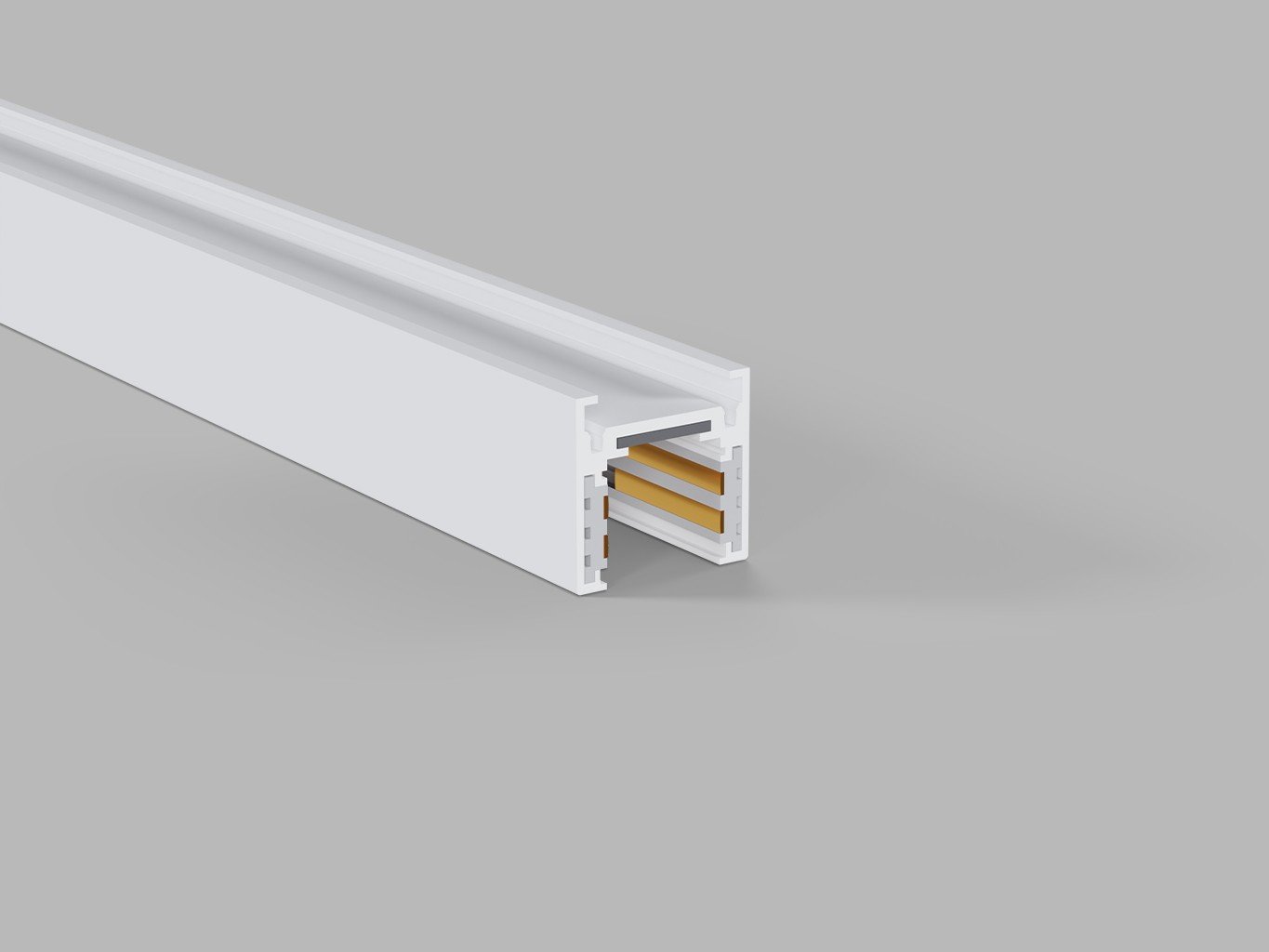 LED2 6529901 MAG II LOW TRACK 2M, W DALI bílá - LED2 Lighting