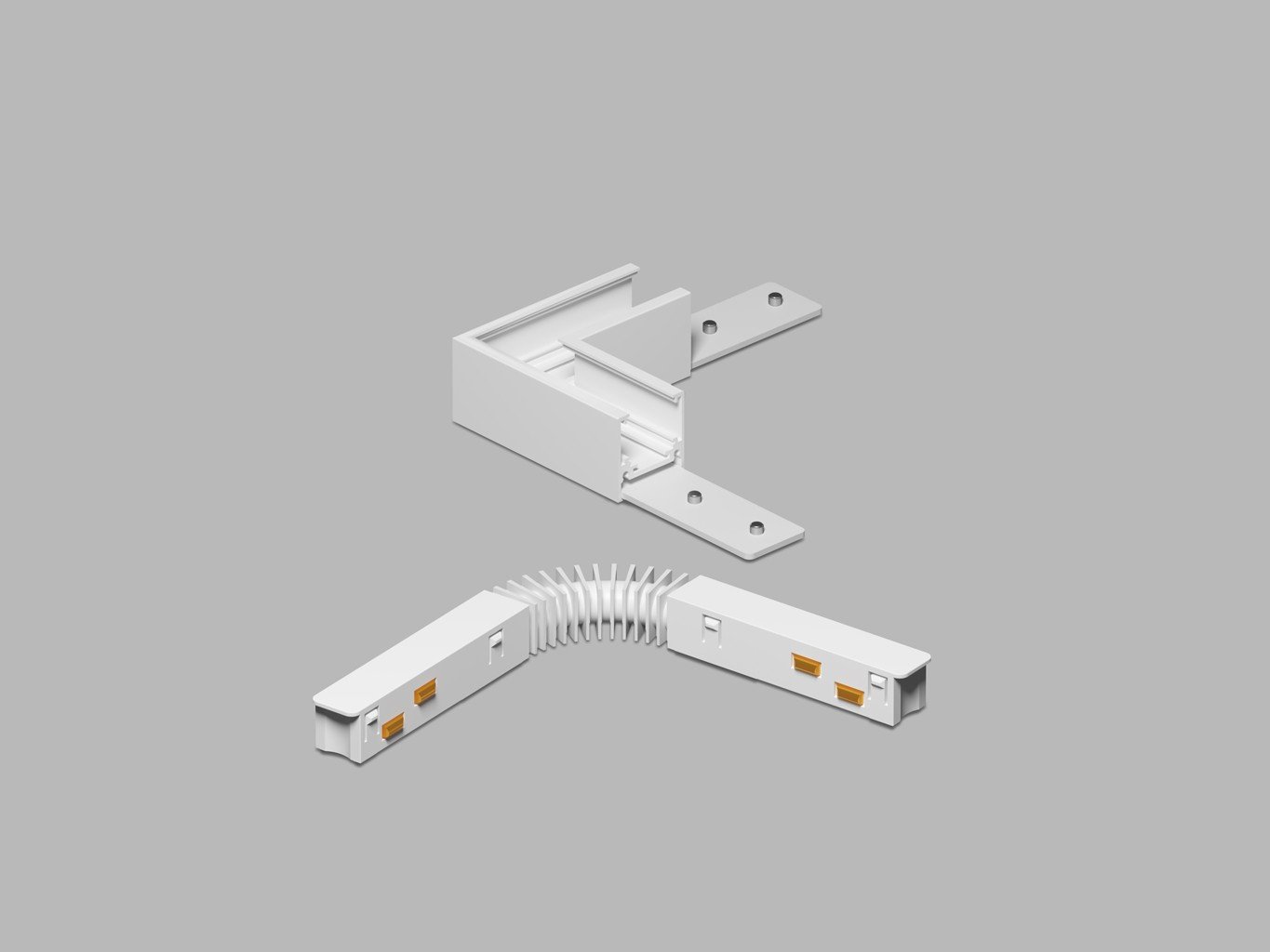 LED2 6529701 LED2 MAG II LOW CORNER-H, W DALI bílá - LED2 Lighting