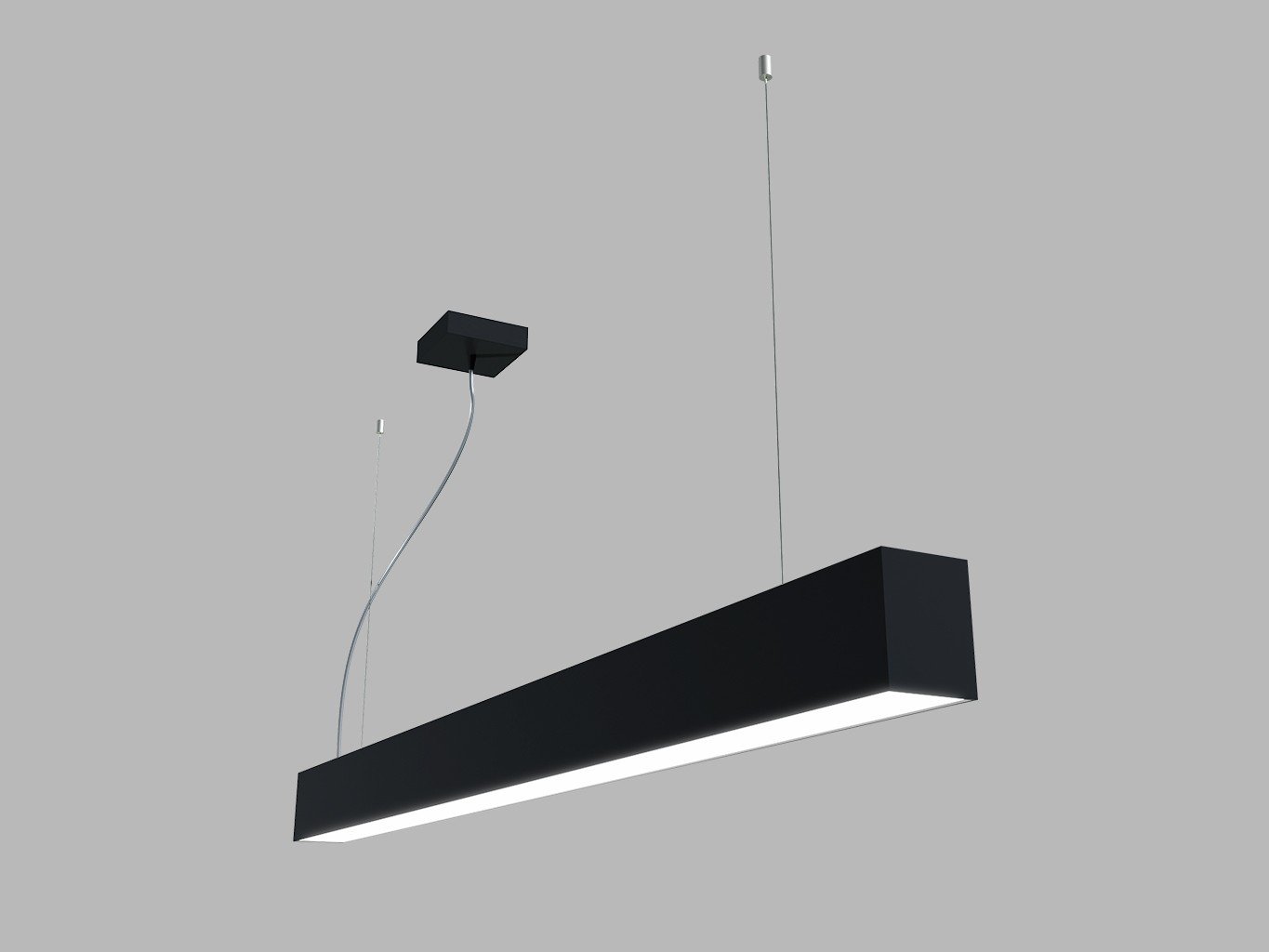 LED2 3314253DT LED2 Závěsné svítidlo LINO II 120 P-Z, B TRIAC 32W 3000K/3500K/4000K černá - LED2 Lighting