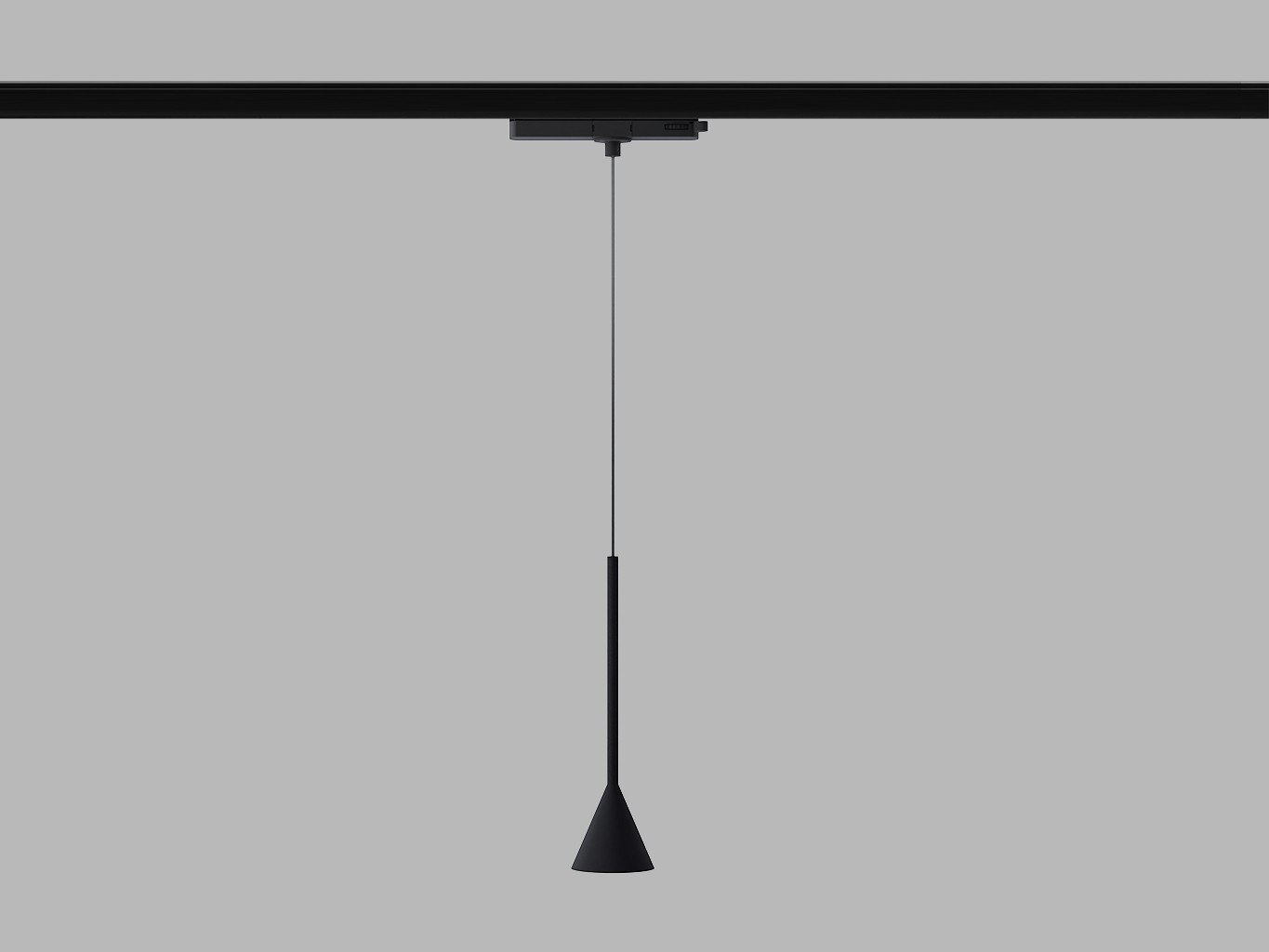 LED2 7490133CS LED2 Lištové svítidlo TRACK KONO Z , B CASAMBI 6W 3000K UGR černá - LED2 Lighting