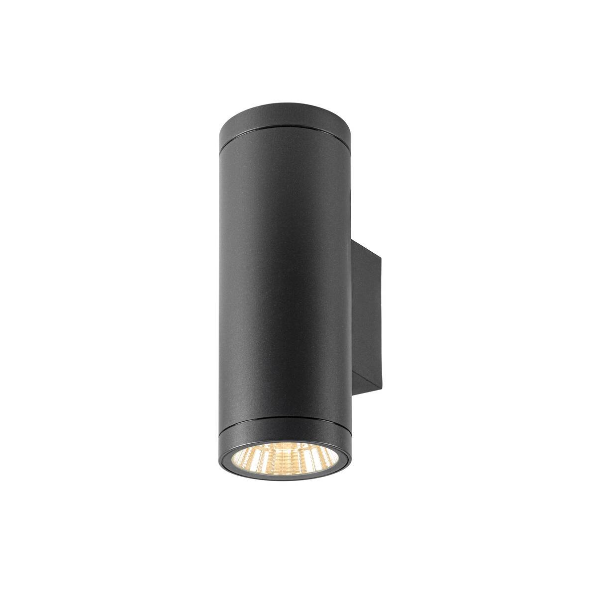 LA 1010175 HELIA PRO L nástěnné svítidlo pro povrchovou montáž, up/down, DALI, P2, 2700 K, 30 W, Touch, 24°, antracit - BIG WHITE (SLV)