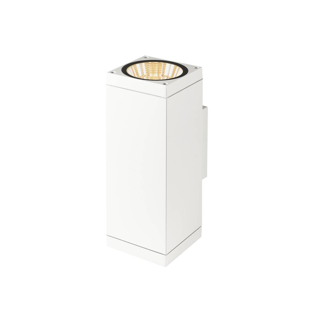 LA 1010188 THEO PRO L nástěnné svítidlo pro povrchovou montáž, up/down, DALI, P1, 2700 K, 20 W, Touch, 24°, bílé - BIG WHITE (SLV)